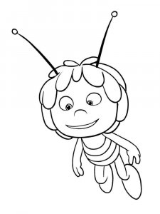 Maya the Bee coloring page 39 - Free printable