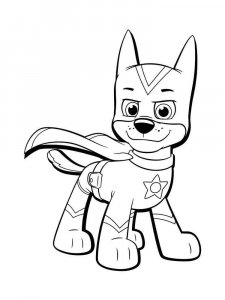 Mighty Pups coloring page 8 - Free printable