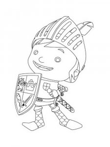 Mike the Knight coloring page 4 - Free printable