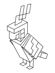 Minecraft Coloring Page 11 - Free to print