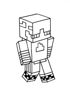 Minecraft Coloring Page 16 - Free to print