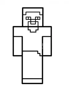 Minecraft Coloring Page 21 - Free to print