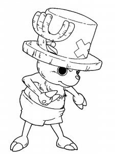 One Piece coloring page 19 - Free printable