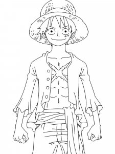 One Piece coloring page 23 - Free printable