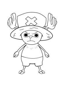 One Piece coloring page 46 - Free printable