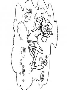 Pippi Longstocking coloring page 10 - Free printable