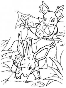 Pokemon coloring page 11 - Free printable