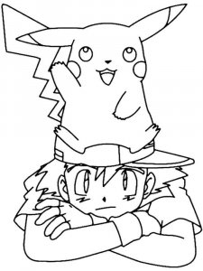 Pokemon coloring page 23 - Free printable