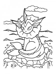 Pokemon coloring page 25 - Free printable