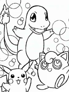 Pokemon coloring page 27 - Free printable