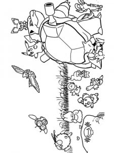 Pokemon coloring page 33 - Free printable
