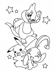 Pokemon coloring page 99 - Free printable
