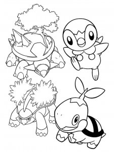Pokemon coloring page 66 - Free printable