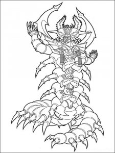 Power Rangers coloring page 14 - Free printable