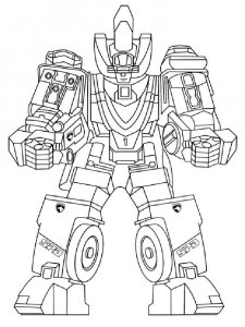 Power Rangers coloring page 19 - Free printable