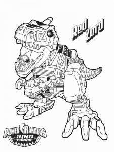 Power Rangers coloring page 25 - Free printable