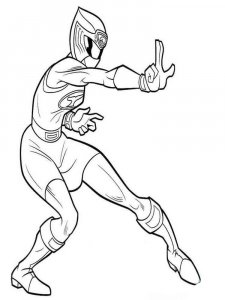 Power Rangers coloring page 26 - Free printable