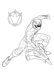 Power Rangers coloring page 41 - Free printable