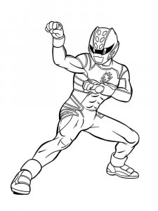 Power Rangers coloring page 36 - Free printable