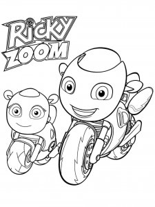 Ricky Zoom coloring page 29 - Free printable
