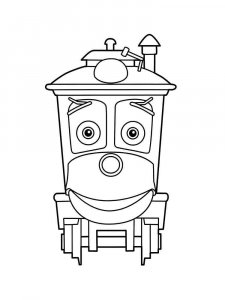 Robot Trains coloring page 20 - Free printable