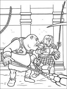 Shrek coloring page 15 - Free printable
