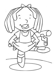 Stanley coloring page 3 - Free printable