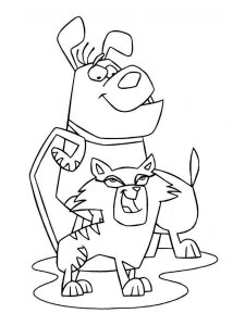 Stanley coloring page 4 - Free printable
