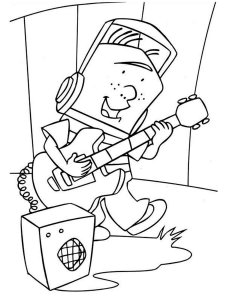 Stanley coloring page 5 - Free printable