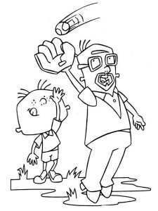 Stanley coloring page 6 - Free printable