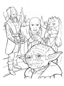 Star Wars coloring page 2 - Free printable