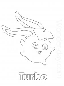Sunny Bunnies coloring page 26 - Free printable