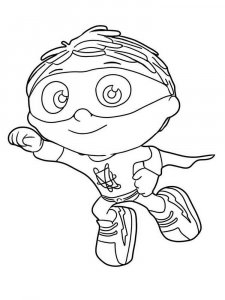 Super Why coloring page 2 - Free printable