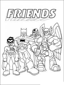 Superfriends coloring page 7 - Free printable
