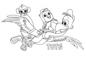 T.O.T.S. coloring page 13 - Free printable
