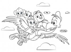 T.O.T.S. coloring page 2 - Free printable