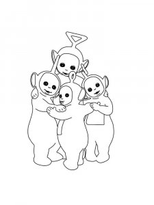 Teletubbies coloring page 21 - Free printable