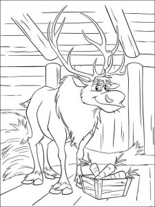 The Frozen coloring page 11 - Free printable