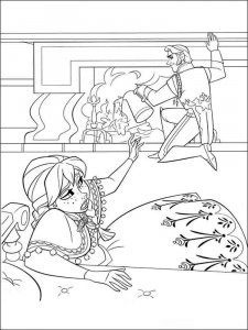 The Frozen coloring page 12 - Free printable