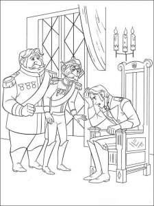 The Frozen coloring page 13 - Free printable