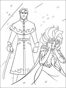 The Frozen coloring page 14 - Free printable