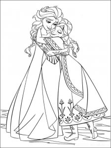 The Frozen coloring page 17 - Free printable