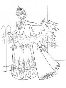 The Frozen coloring page 25 - Free printable