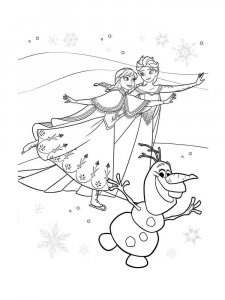 The Frozen coloring page 33 - Free printable