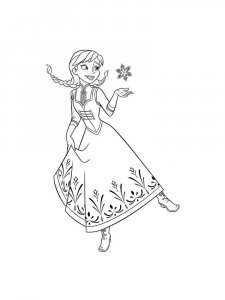 The Frozen coloring page 36 - Free printable