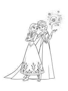 The Frozen coloring page 37 - Free printable