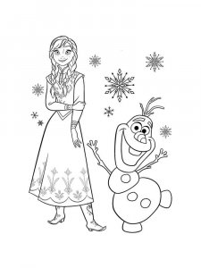 The Frozen coloring page 40 - Free printable