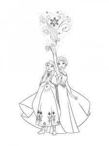 The Frozen coloring page 44 - Free printable