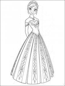 The Frozen coloring page 5 - Free printable