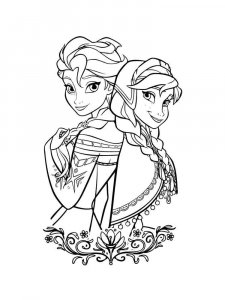 The Frozen coloring page 50 - Free printable